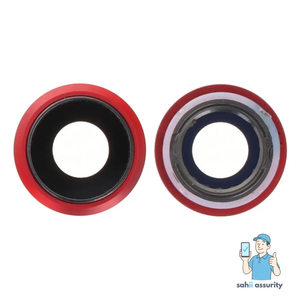 Camera Lens Glass with Frame for Apple iPhone SE 3rd Gen 2022 